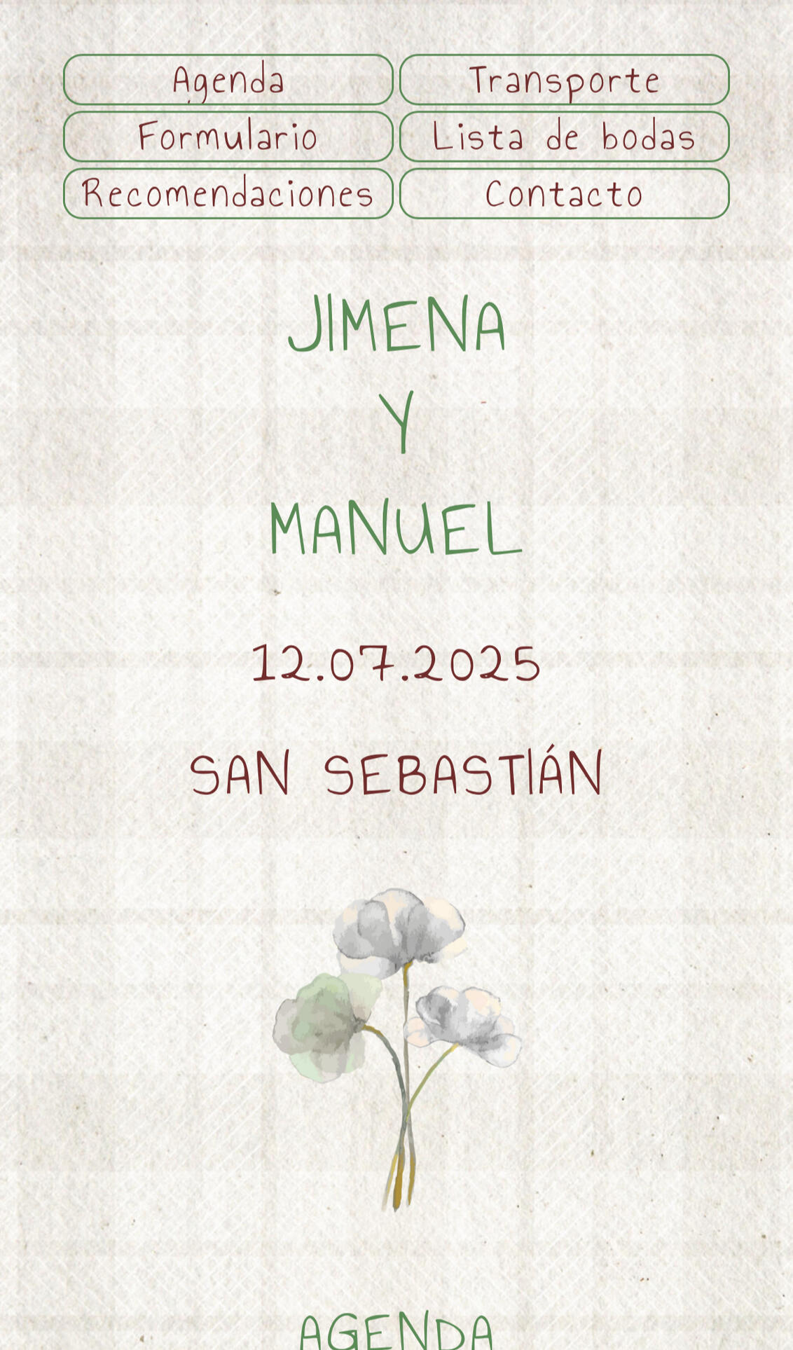 Jimena y Manu